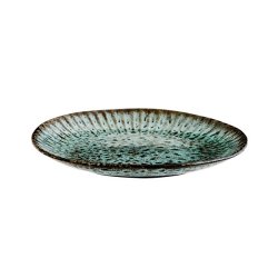 Stentjstallerken - middag - turkis